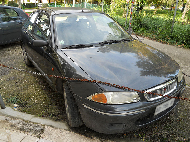 File:1996 Rover 214 Si - front.jpg