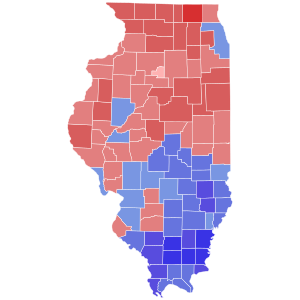 1998 Illinois gubernatorial election results map by county.svg