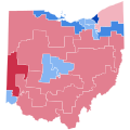 2008 United States presidential election in Ohio by congressional district