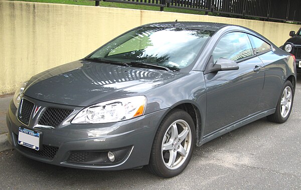 Pontiac G6 coupe (2009.5 facelift model)