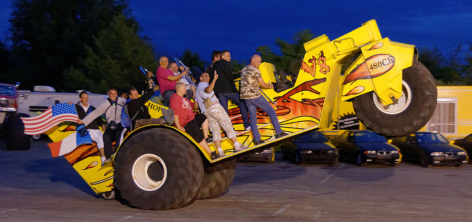 Le monster truck appelé "Chooper".