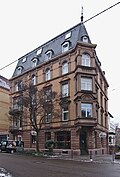 Tenement house with shop