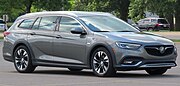 2018 Buick Regal TourX Essence, front right, 07-13-2023.jpg
