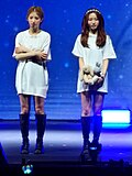 Miniatura para Ficheiro:20220908 Loona Amsterdam concert 094 HeeJin and Go Won.jpg