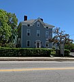 Hodsdon lived at this property, at today's 261 Main Street in Yarmouth. It was built in 1879, just before Hodsdon relocated to Yarmouth from nearby Portland