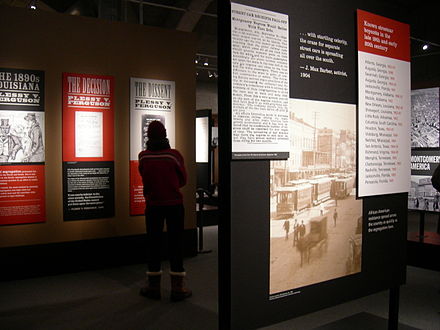 Smithsonian Institution traveling exhibition[56] "381 Days: The Montgomery Bus Boycott" at the Washington State History Museum