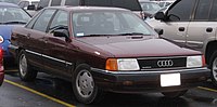Audi 100 (1990–1991), US-Version