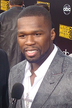 50 Cent American rapper, actor, businessman, investor and television producer