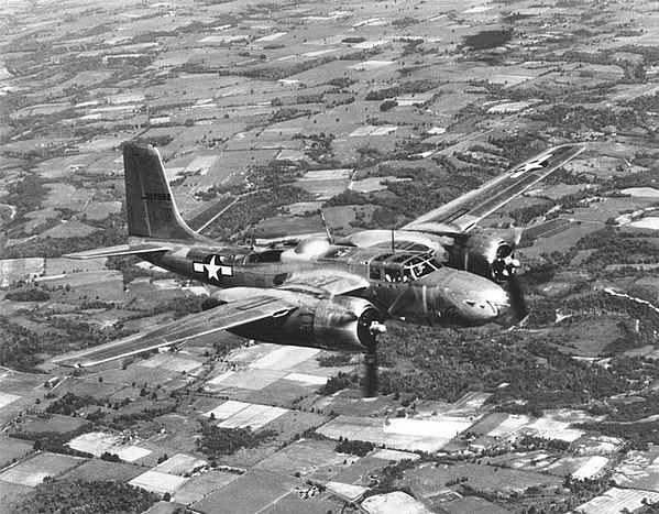 A-26 Invader in flight