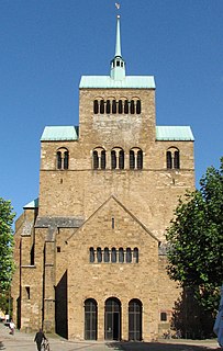 Minden Cathedral Church in Minden, Germany