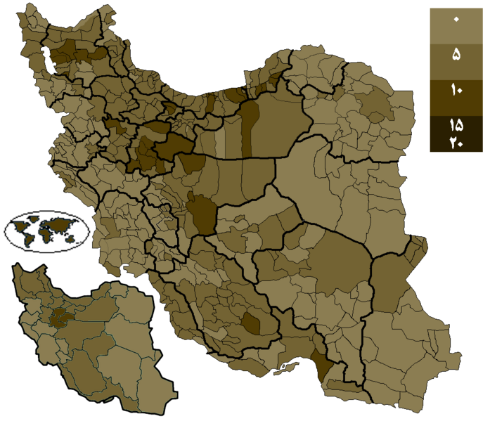 File:Ali Akbar Velayati votes by province, 2013 presidential election.png