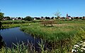 Schermerhorn, dorpszicht met Hervormde kerk