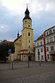 Kościół Wszystkich Świętych w Pszczynie o świcie. English: All Saints Church in Pszczyna at dawn.