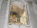 Piccolo altare dove risiede l'urna con i resti di S.Caio e S.Faustina