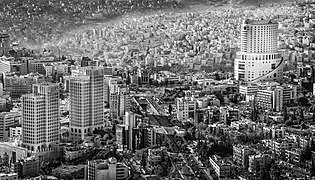 Urbanisme d'Amman. Avril 2014.