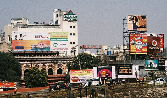 Advertising billboards