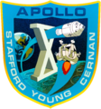 La insignio de Apollo 10