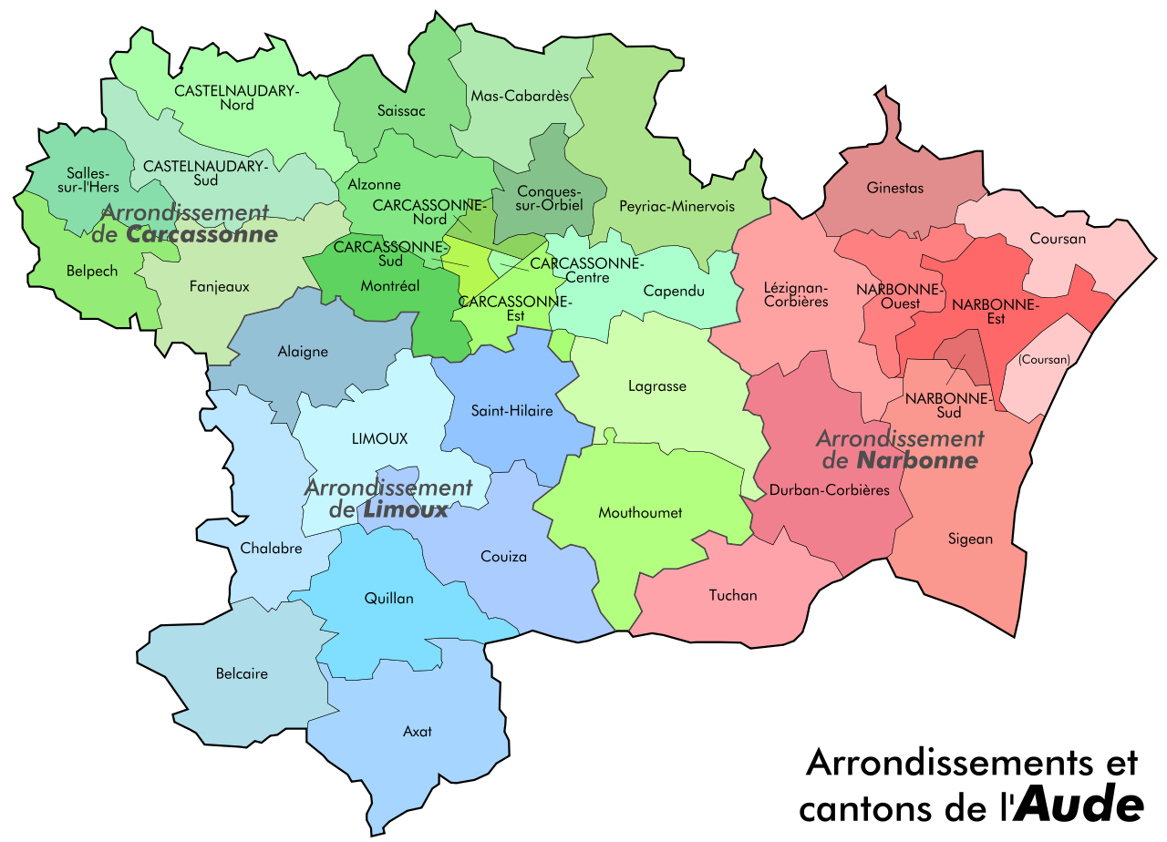 File:Arrondissements et cantons de l'Aude.svg - Wikimedia Commons