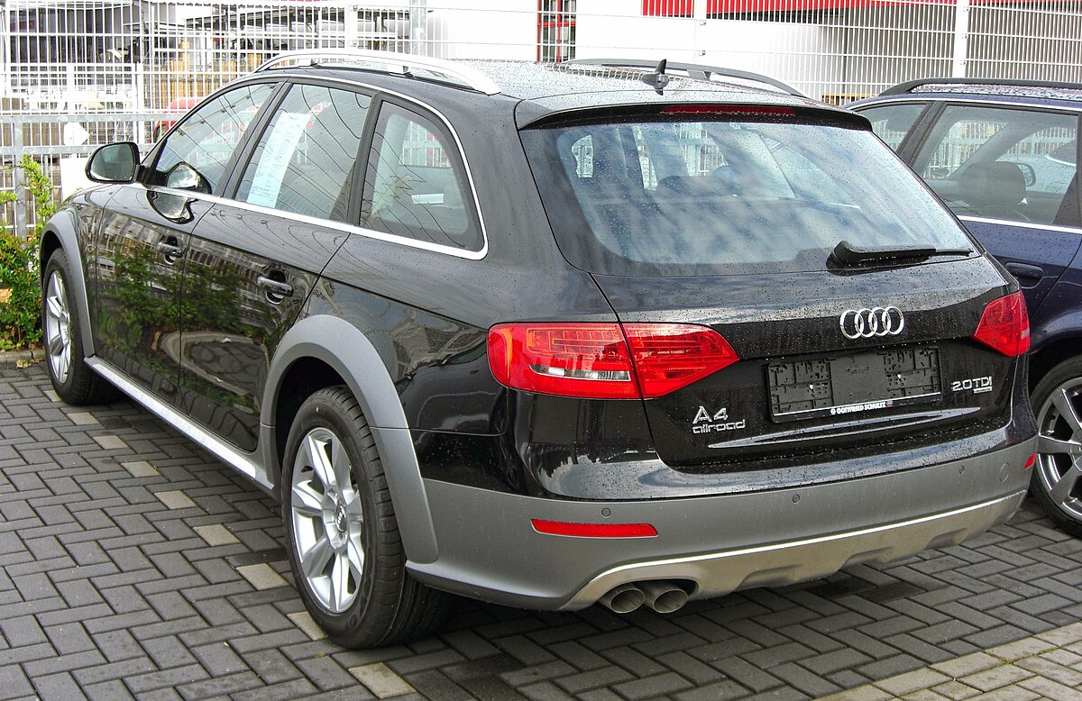 File:Audi A4 B8 2.0 TDI 20090906 rear.JPG - Wikipedia