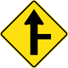 Australia road sign W2-4-R.svg