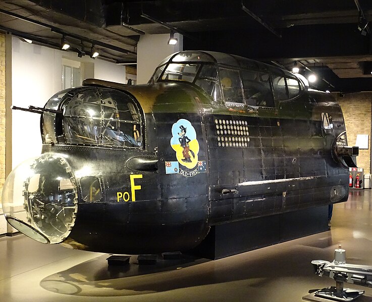 File:Avro Lancaster Mk.I (nose section) in Imperial War Museum London 01.jpg