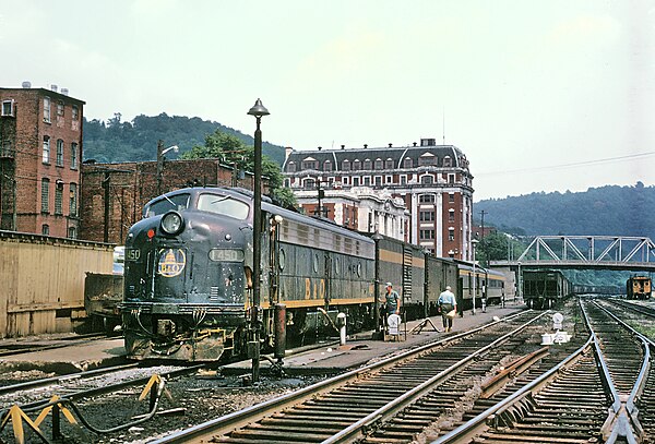 The Metropolitan Special at Grafton Station in July 1970