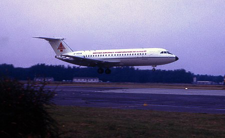 BAC111, Bournemouth, England 1971