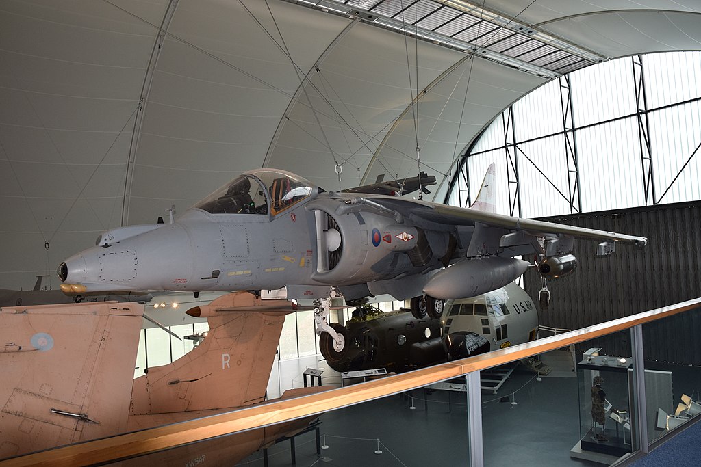 File:BAe Harrier GR3 'ZD667' (13976060679).jpg - Wikimedia Commons