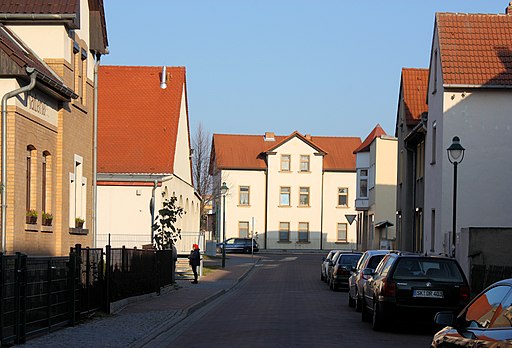 Bad Dürrenberg, die Parkstraße