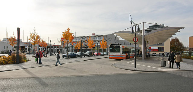 Station forecourt