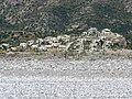 Kalathos village as seen from the beach.