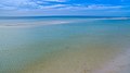 Beach sandbank Holbox Mexico arerial - Luftbild (20184733241).jpg