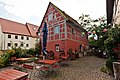 Farm yard, day laborer's house