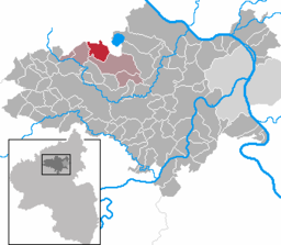 Läget för Bell i Landkreis Mayen-Koblenz