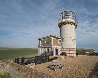 Belle Tout Lighthouse Lighthouse at Beachy Head, East Sussex, England