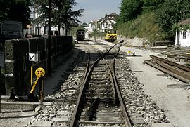 Estação de Amarante, em Maio de 1996.