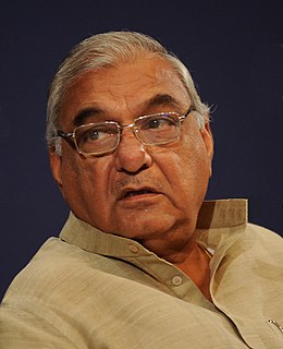 Bhupinder Singh Hooda Indian politician and Former Chief Minister of Haryana