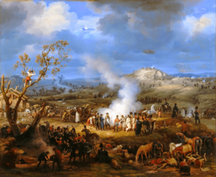 Bivouac de Napoléon à la veille de la Bataille d'Austerlitz