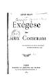 Bloy - Exégèse des Lieux Communs, Mercure de France, 1902.djvu