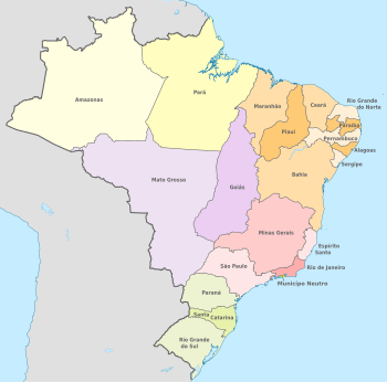 Regiões do Brasil – Wikipédia, a enciclopédia livre