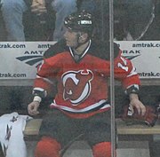 Brian Gionta holds the team record for most goals in a season with 48. Brian Gionta.jpg