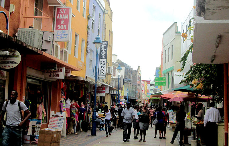 File:Bridgetown - Shopping Street.jpg