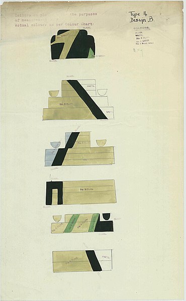 File:British Camouflage, Type 14, Design B, Bridge - NARA - 56070757.jpg