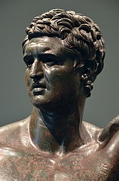 Scipio Aemilianus Bronze statue of a Hellenistic prince, 1st half of 2nd century BC, found on the Quirinal in Rome, Palazzo Massimo alle Terme, Rome (31479801364).jpg