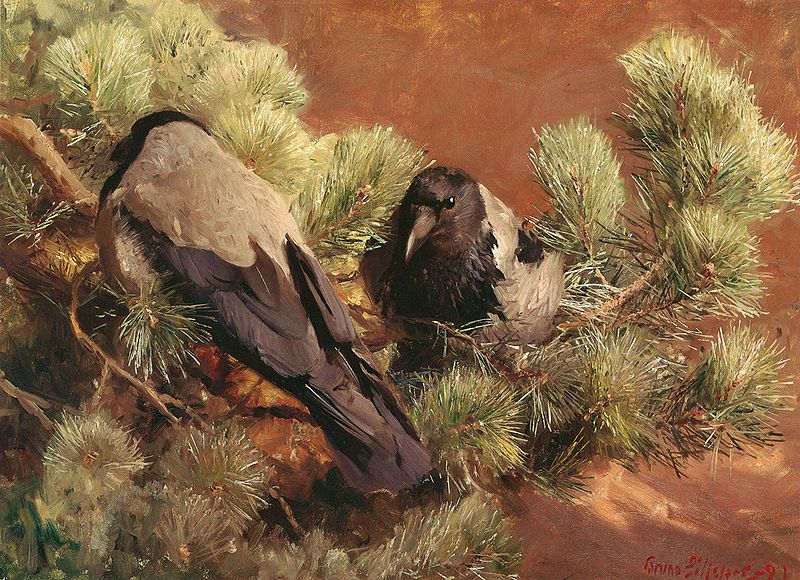 File:Bruno Liljefors - Hooded Crows.jpg
