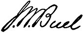 signature de James William Buel