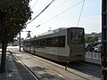 Tramvai Bucur-LF (CH/CA) pe linia 1 - în prezent face parte din flota de tramvaie