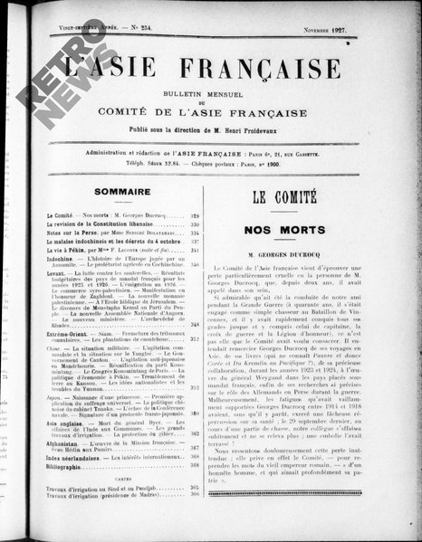 File:Bulletin du Comité de l'Asie française, numéro 254, novembre 1927.pdf