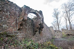 Ebern Burg Rauheneck: Geografische Lage, Geschichte, Beschreibung