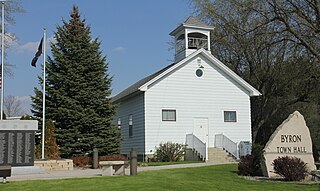 <span class="mw-page-title-main">Byron, Fond du Lac County, Wisconsin</span> Town in Wisconsin, United States